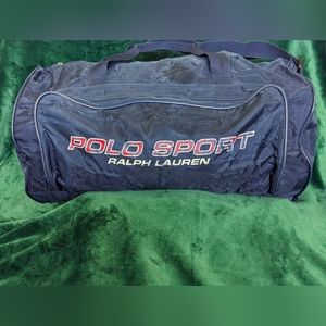 Vintage Ralph Lauren Polo Sport Duffle Bag - Gym/Travel 90s